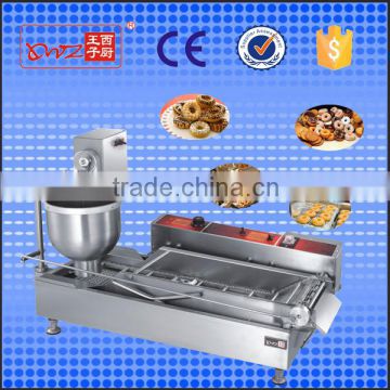 Manufacturer automatic donut making machine three mold