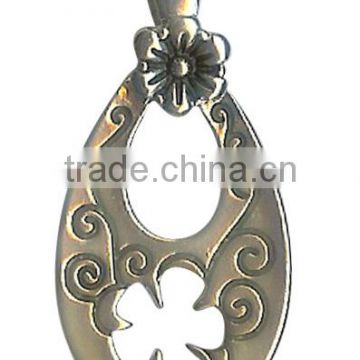 Plum Blossom Peace Clasp Pendant Plum flower necklace jewelry Plum Blossom Flower Enamel Pendant