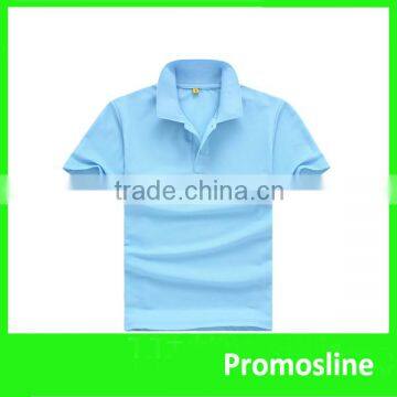 High Quality custom polo shirts cotton polyester blend