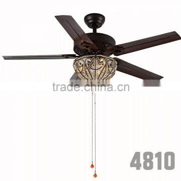 Handmade Decorative Ceiling Electric Fans With Lights