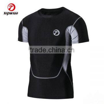 Quick Dry Mens GYM Shirt Compression Shirt