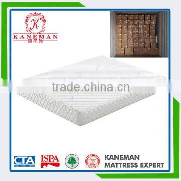 Aloe vera 3 side zipper washable memory foam mattress