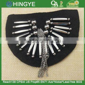 2015 New Arrive handmade Beaded Shoulder patches -- M114