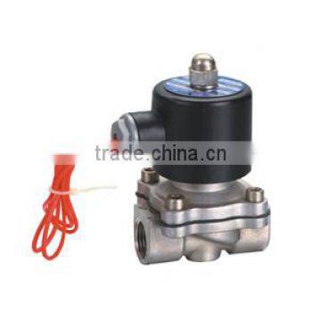 2WB 2/2 way direct action stainless steel Solenoid Valve (air/water/steam) water valve