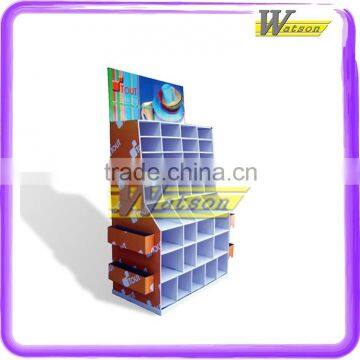 Colorful Kids' Products Showing Floor Cardboard Dispaly Stand for Supermarket photo-2