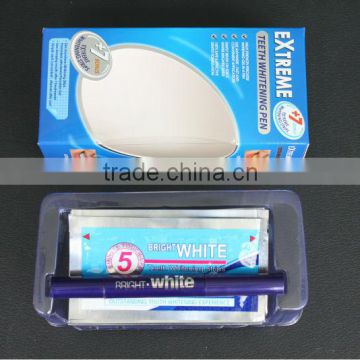 Dazzle bright white teeth whitening kits easy to take along