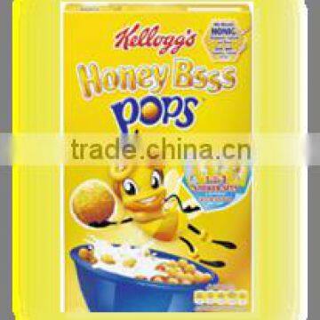 Kelloggs Honey Bss Pops cereal 375g