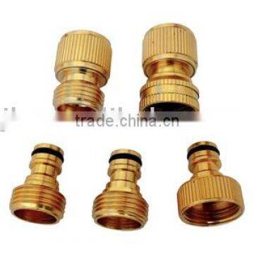 5pcs Brass Garden Quick Connector Set