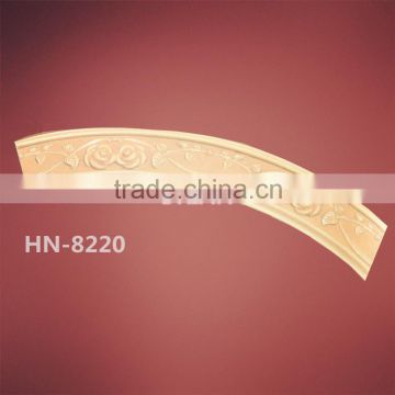 Gold crown/European style PU flexible moulding