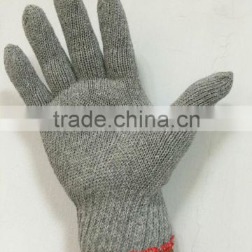 205M GREY 750 GRAMS 7 KNITTING COTTON SAFETY WORKING GLOVE