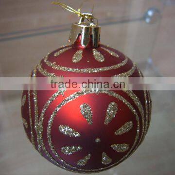 Wholesale wedding and party decoration red colorful balls plastic customed