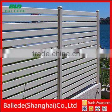 Aluminum Adjustable Oval Blade Louver Fence for Decoration photo-6