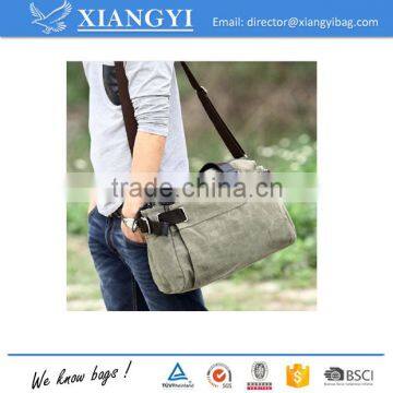 Men's Canvas Shoulder bag Messenger bag Crossbody Casual Bag