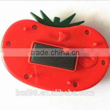 New Style Custom Tomato Orange Fruit Electronic Count Time Timer / Count Up/down Household Necessary and Promotional Items photo-5