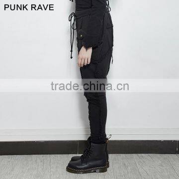 PK-089 PUNK Special Ajustable Multicolor Special Splice Sweatshirts Harem Pants photo-2