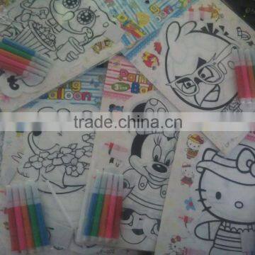 DIY inflatable educational painting toy