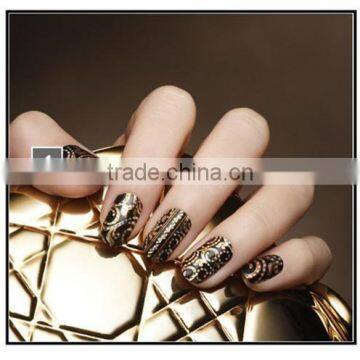 3D fashion metallic nail ptach