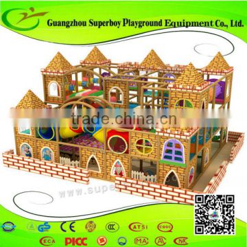 Castle Themed Indoor Soft CE GS Proved Factory Park Amusement 5-6B