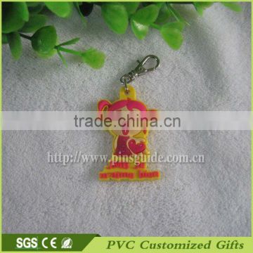 Wholesale 3d soft pvc keychain