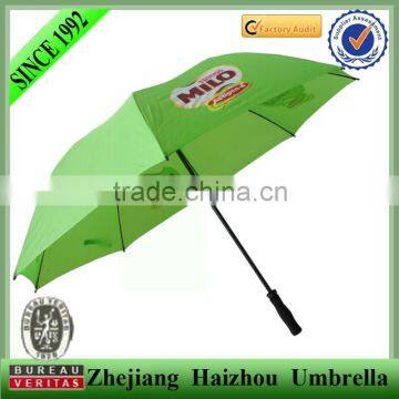 Milo logo printed promotion golf umbrella