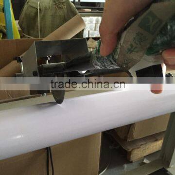 China factory plastic film roll semi-auto cut slitter machine