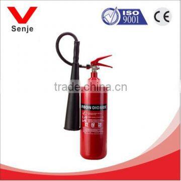 Hot sale carbon steel body 4.5kg co2 fire extinguisher