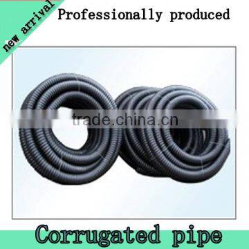 Light weight single wall corrugated pipe machine for water supply