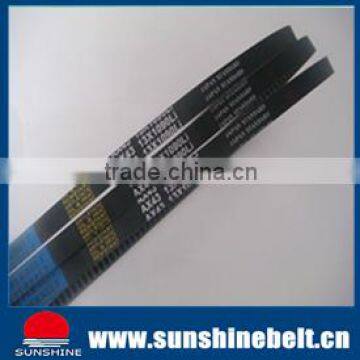 used cutting v belt teeth v belt fan belt