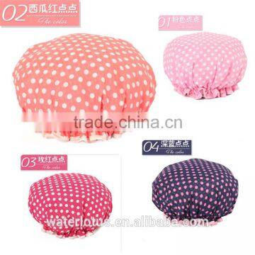 Hot selling girl gift shower cap for home and kitchen