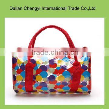 Fashion Waterproof Clear Plastic Pvc Tote Bag
