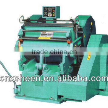 paper die cutting machine with CE