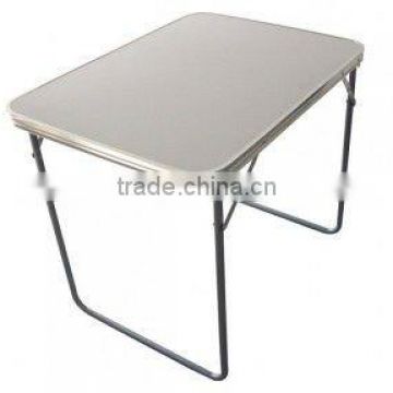 Rectangular Aluminium portable picnic table outdoor