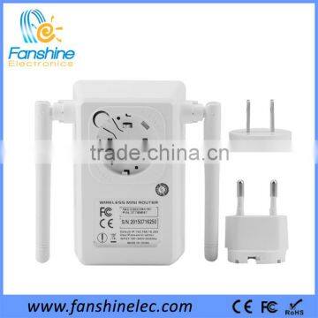Fanshine Outdoor Mini Wireless Range Extender Wifi Repeater With Double Antenan Quality Choice photo-3