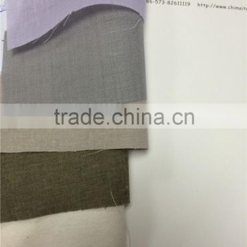 Dyed Color Linen Mix Cotton Linen Fabric in Jiaxing photo-2