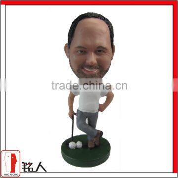 golfer personal bobblehead custom