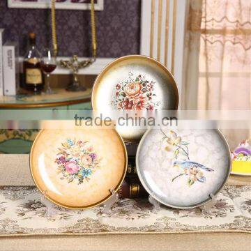 Household Adornment Handicraft Hang Dish Ceramic Furnishing Articles HY1672201