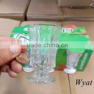 Cheap 100ml 3oz Glass Wine Cups With Handle photo-3