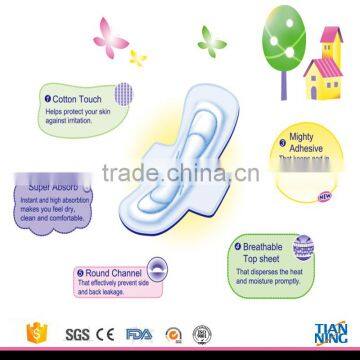 Female Cotton Sanitary Pad Brand - Super Girl Sanitary Napkin / Orange Sanitary Napkin Love Moon