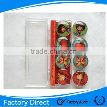 Custom Glass Fridge Magnet/custom Crystal Glass Fridge Magnet/round Glass Fridge Magnet photo-5