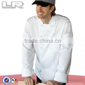 LR White Cool Vent Chef Coat