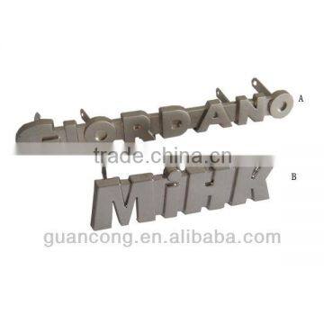Fashion metal label for luggage/bag