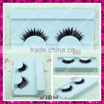 OEM/ODM Human hair false eyelashes