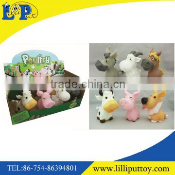 New design cartoon poultry toy with BB sound