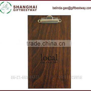 New Promotional Wholesale Restaurant Wood Menu Cover Quality Choice photo-5