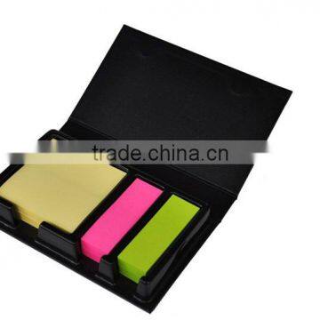 Custom Leather Cover Sticky Notes Organizer