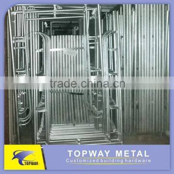 H frame scaffolding / Walk through frame 1219mm*1524mm stand pipe 42*1.80mm