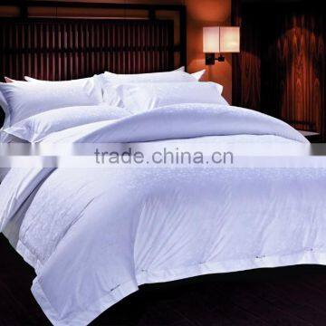 4-5 star high quality hotel bedlinen with duvet cover and bed sheet