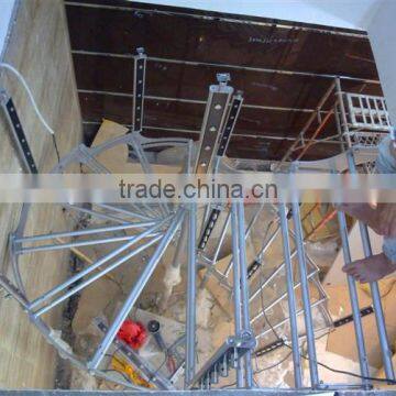 Customized Steel Curve Stairs Factory Supplier photo-3