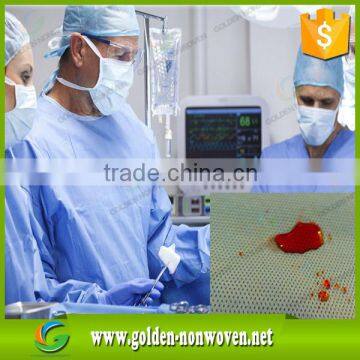 SMS Non Woven Fabric SMS Non Woven Polypropylene Fabric/smms Nonwoven Cloth Fabric for Medical Use photo-3