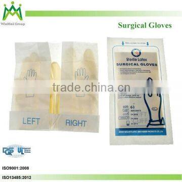 Disposable Latex examination Glove/latex surgical gloves/latex gloves medical